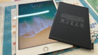 【4月20日】iPad mini4のバッテリー交換をご依頼いただきました☆【アイリペア　七光台店】